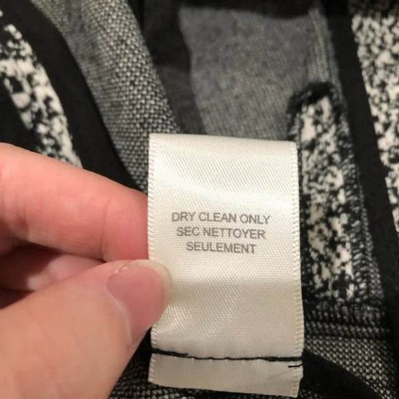 Rebecca Taylor Black and White Snake Skin Print Knit Blazer Size 4 - Picture 6 of 9